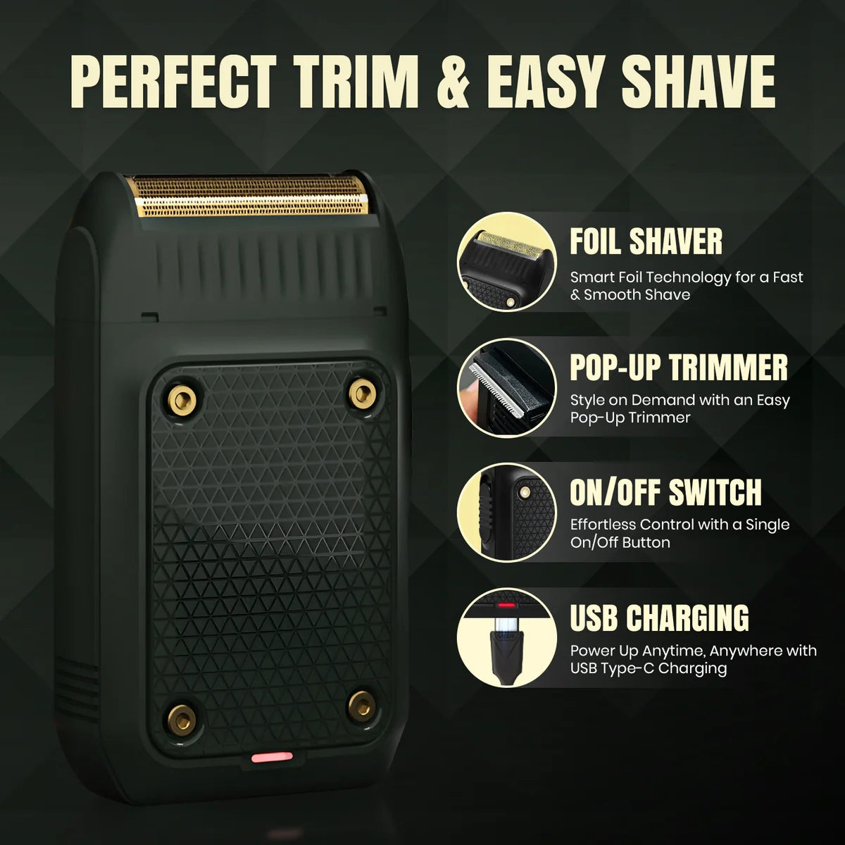 VGR Shaver 353 - 2n1
