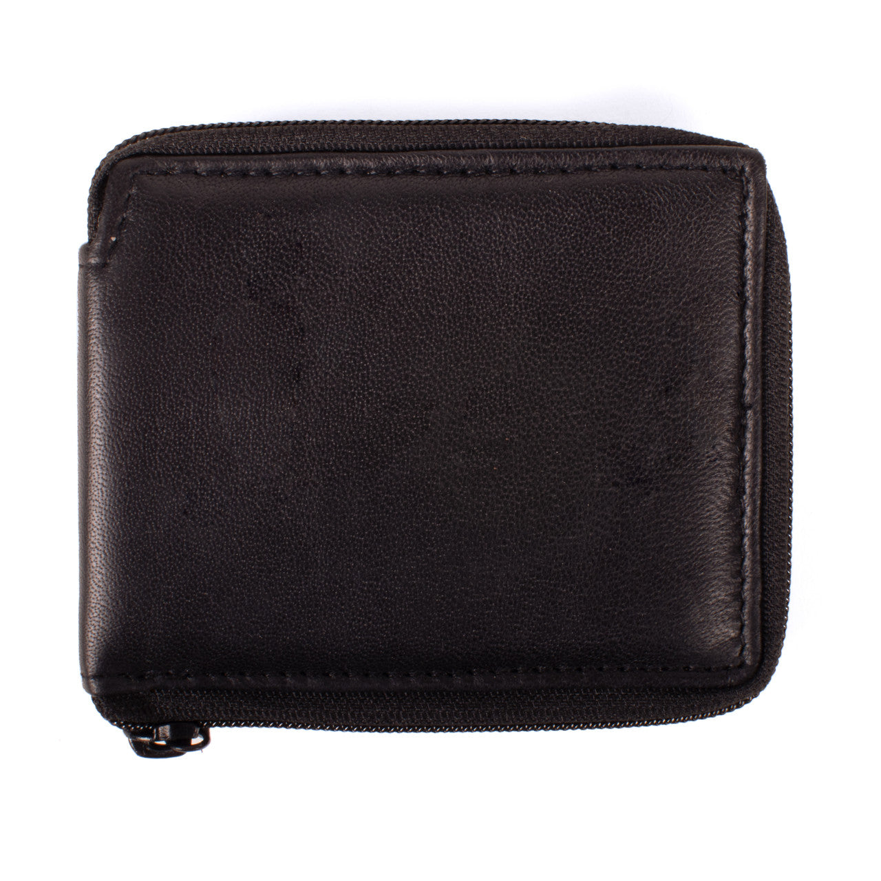 Wallet - Genuine Leather Zipper