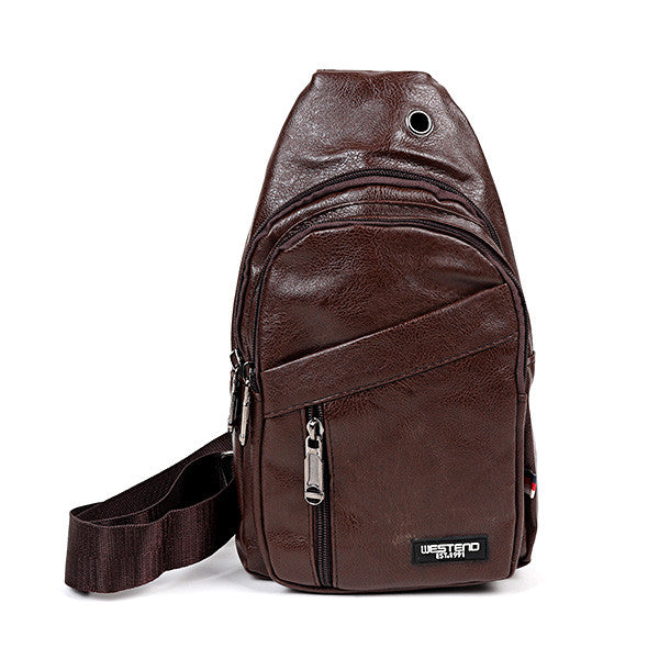 Crossbody Sling Bag - Pu Leather