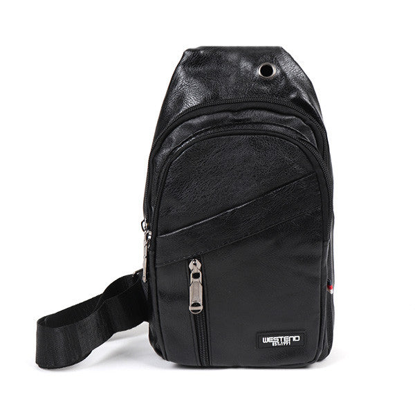 Crossbody Sling Bag - Pu Leather