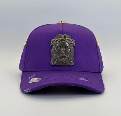 JESUS IS THE KING - PURPLE