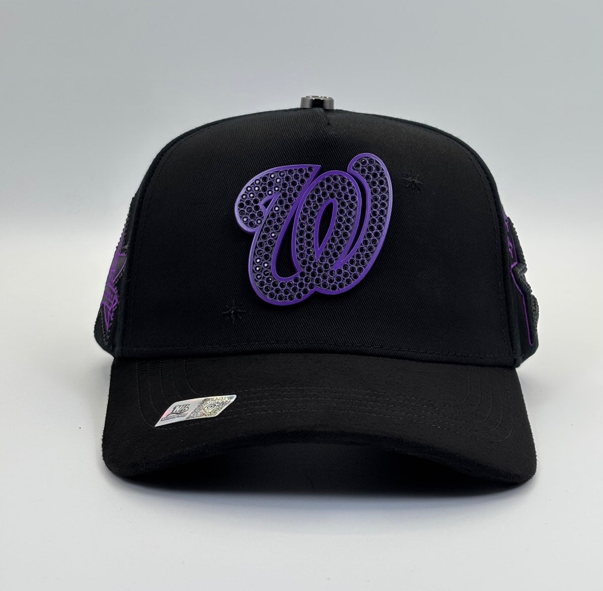 W - PURPLE & BLACK
