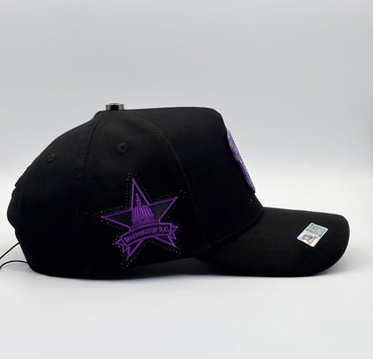 W - PURPLE & BLACK