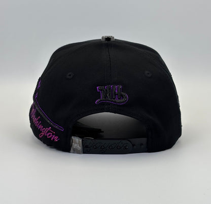 W - PURPLE & BLACK