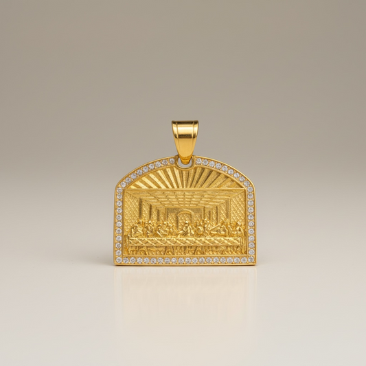 Pendant Santa Cena Circular